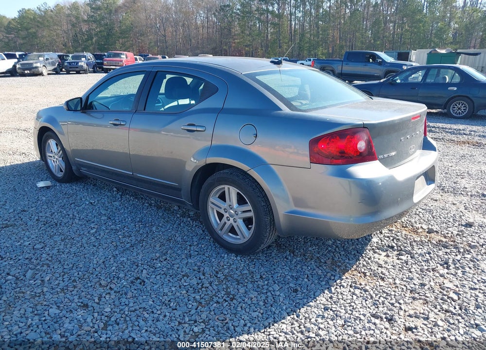 2013 DODGE AVENGER VIN: 1C3CDZCB6DN590334