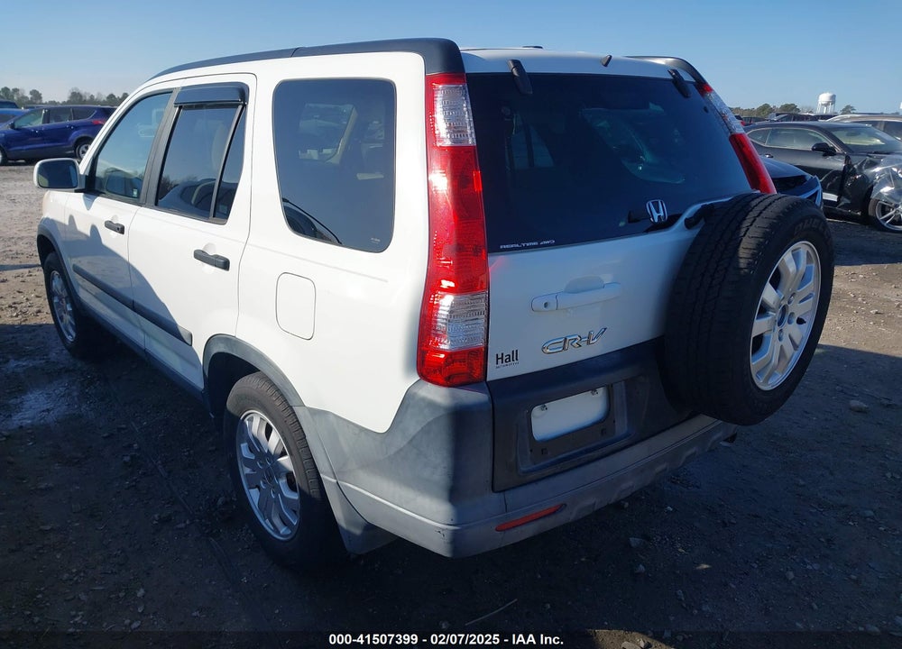 2006 HONDA CR-V VIN: SHSRD78846U422421