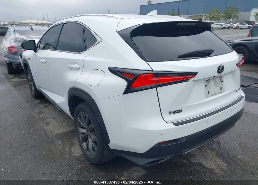 2018 LEXUS NX 300 F-SPORT VIN: JTJYARBZ7J2099919