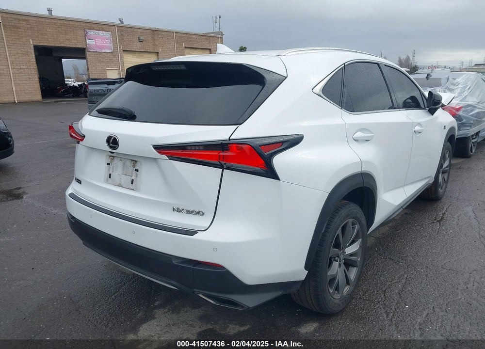 2018 LEXUS NX 300 F-SPORT VIN: JTJYARBZ7J2099919