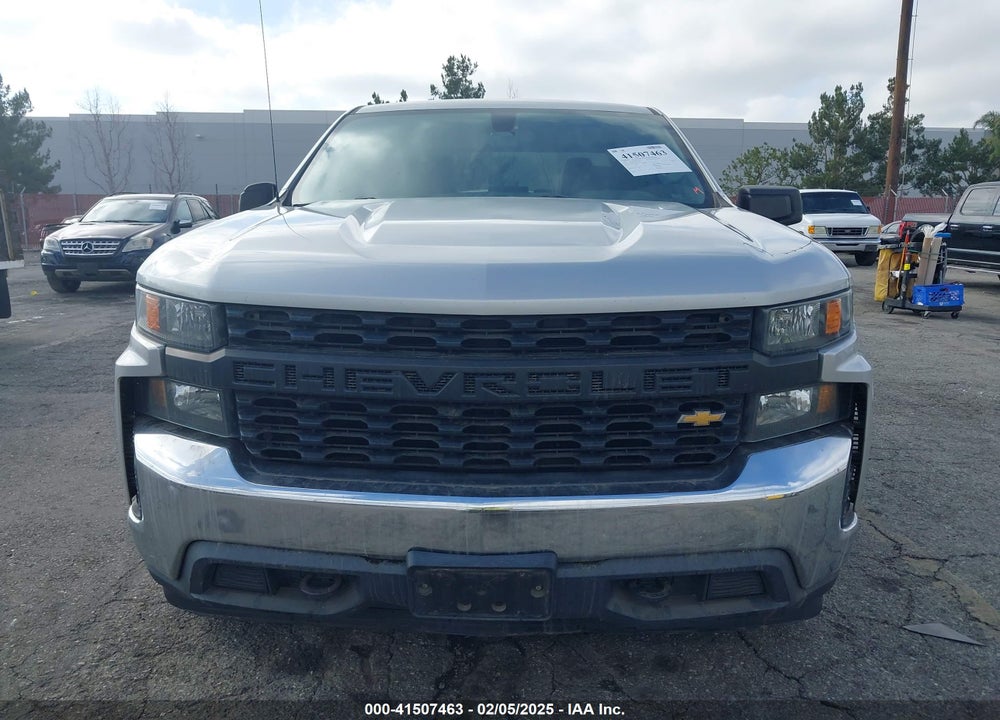 2019 CHEVROLET SILVERADO 1500 WORK TRUCK VIN: 1GCPWAEF4KZ202564