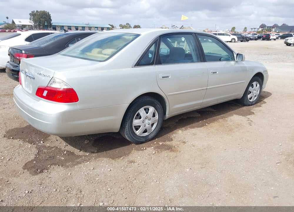 2004 TOYOTA AVALON XL VIN: 4T1BF28B44U347933