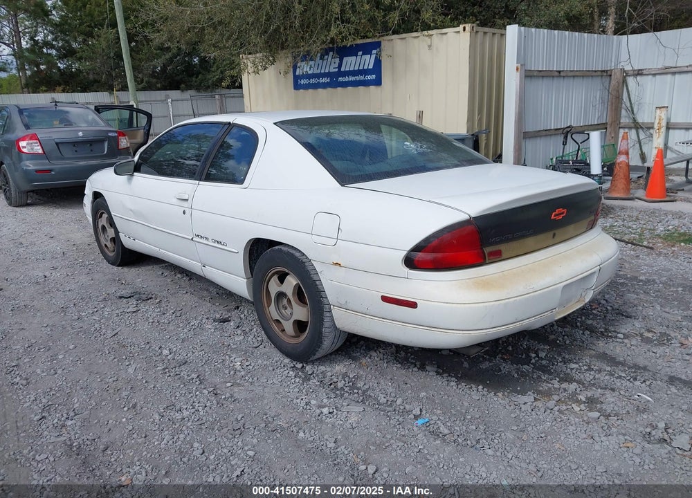 1999 CHEVROLET MONTE CARLO Z34 VIN: 2G1WX12K0X9195777