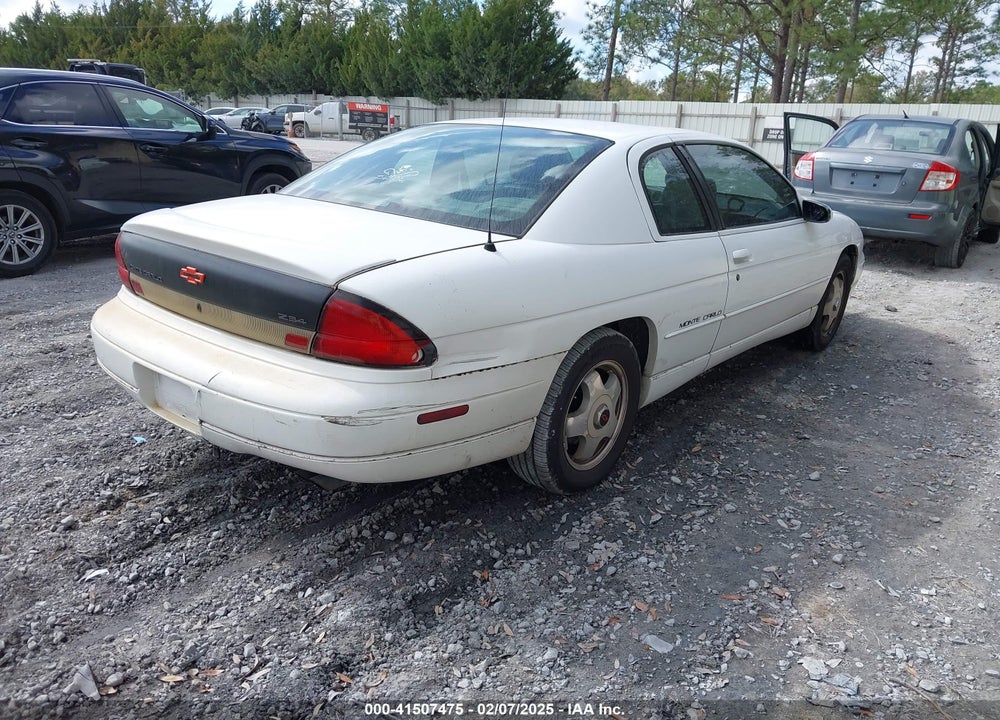 1999 CHEVROLET MONTE CARLO Z34 VIN: 2G1WX12K0X9195777