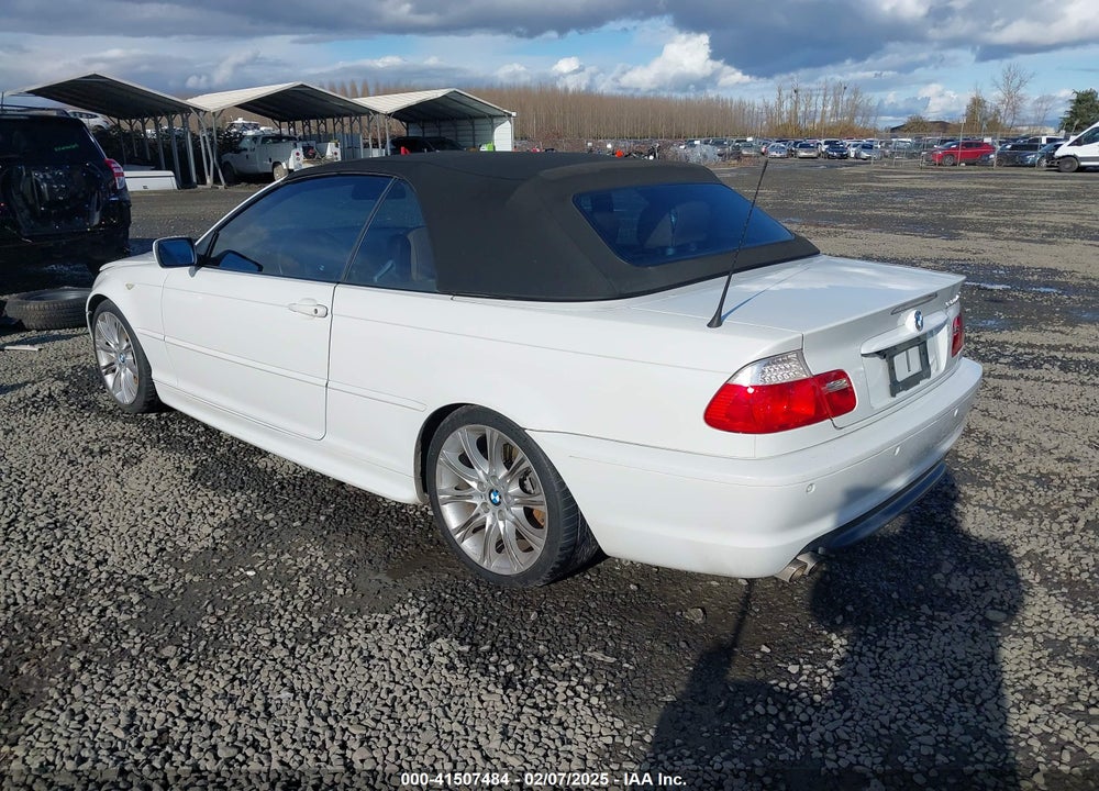 2006 BMW 330CI VIN: WBABW53496PL53949