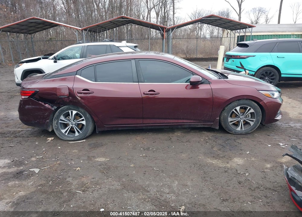 2021 NISSAN SENTRA SV XTRONIC CVT VIN: 3N1AB8CVXMY266225