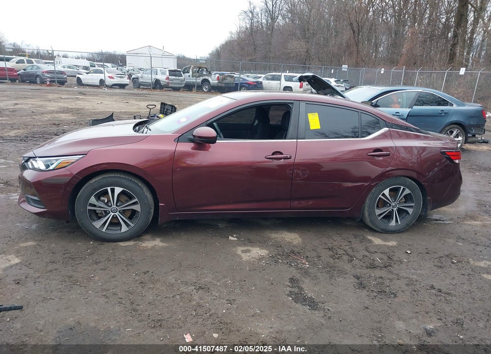 2021 NISSAN SENTRA SV XTRONIC CVT VIN: 3N1AB8CVXMY266225