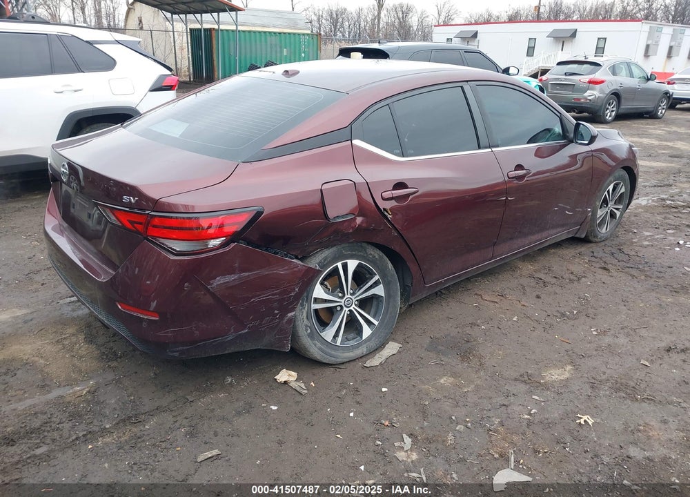 2021 NISSAN SENTRA SV XTRONIC CVT VIN: 3N1AB8CVXMY266225