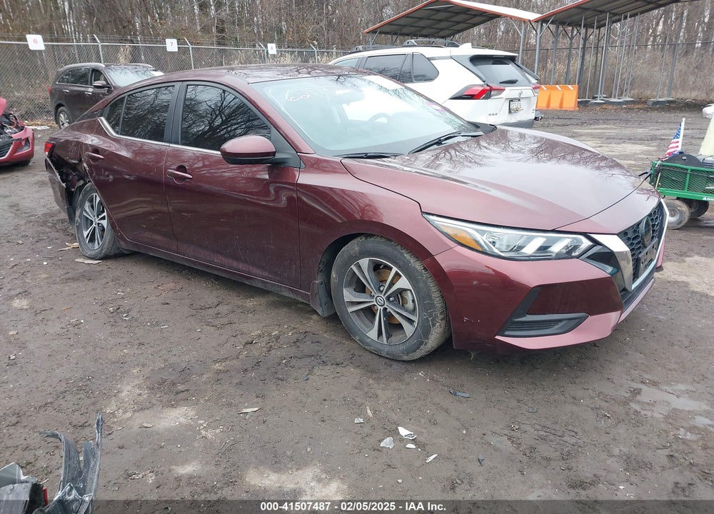 2021 NISSAN SENTRA SV XTRONIC CVT VIN: 3N1AB8CVXMY266225