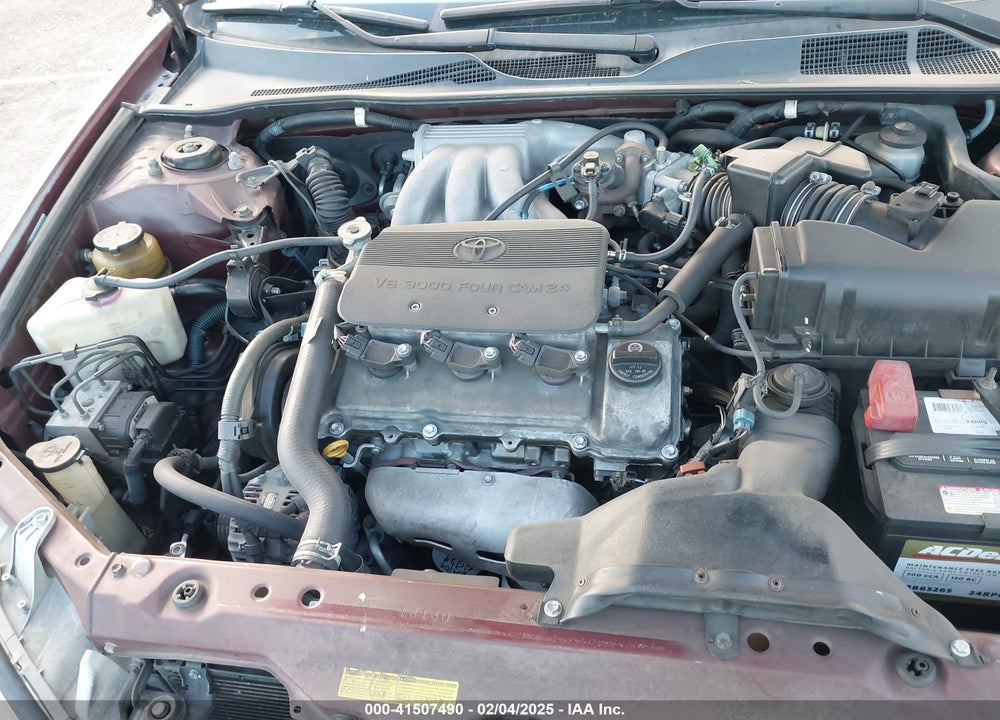 2002 TOYOTA CAMRY LE V6 VIN: 4T1BF30K72U014124