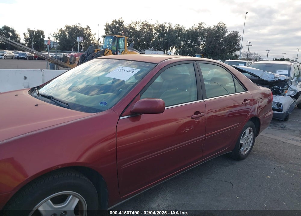 2002 TOYOTA CAMRY LE V6 VIN: 4T1BF30K72U014124