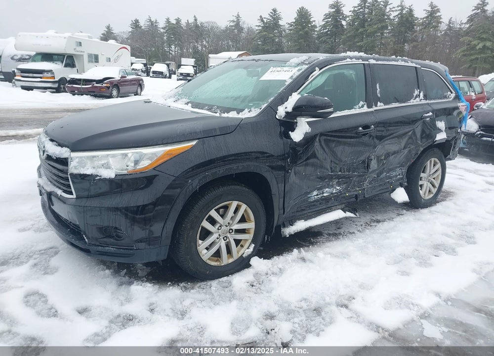 2015 TOYOTA HIGHLANDER VIN: 5TDBKRFH7FS147930
