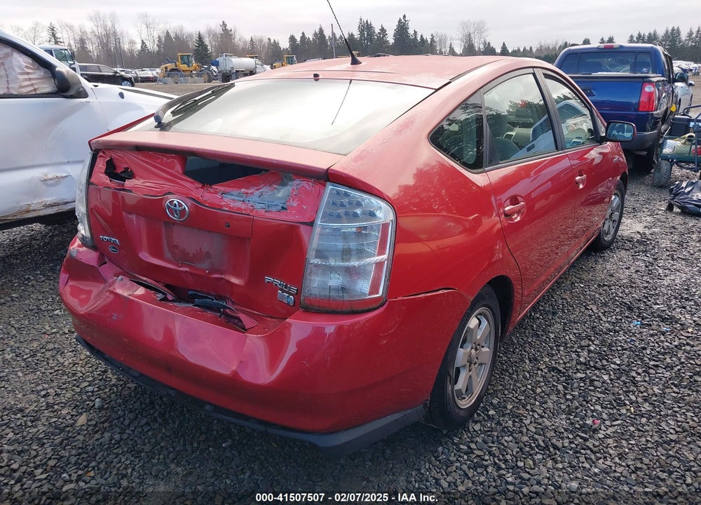 2006 TOYOTA PRIUS VIN: JTDKB20U367542033