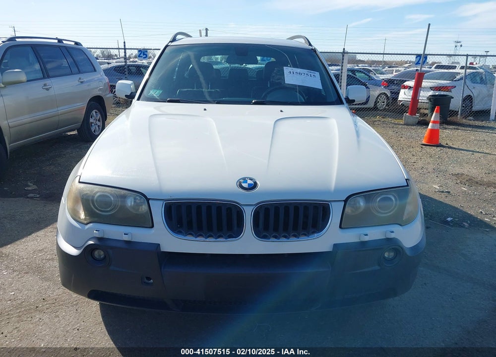 2004 BMW X3 2.5I VIN: WBXPA73444WB22470
