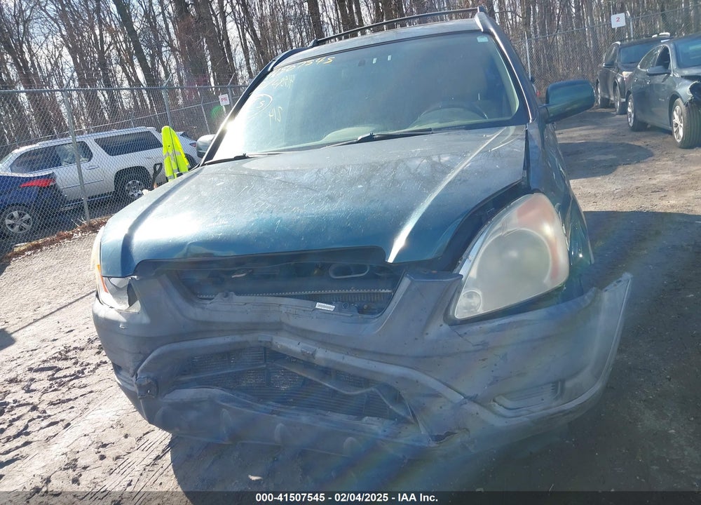 2002 HONDA CR-V EX VIN: SHSRD78882U003546
