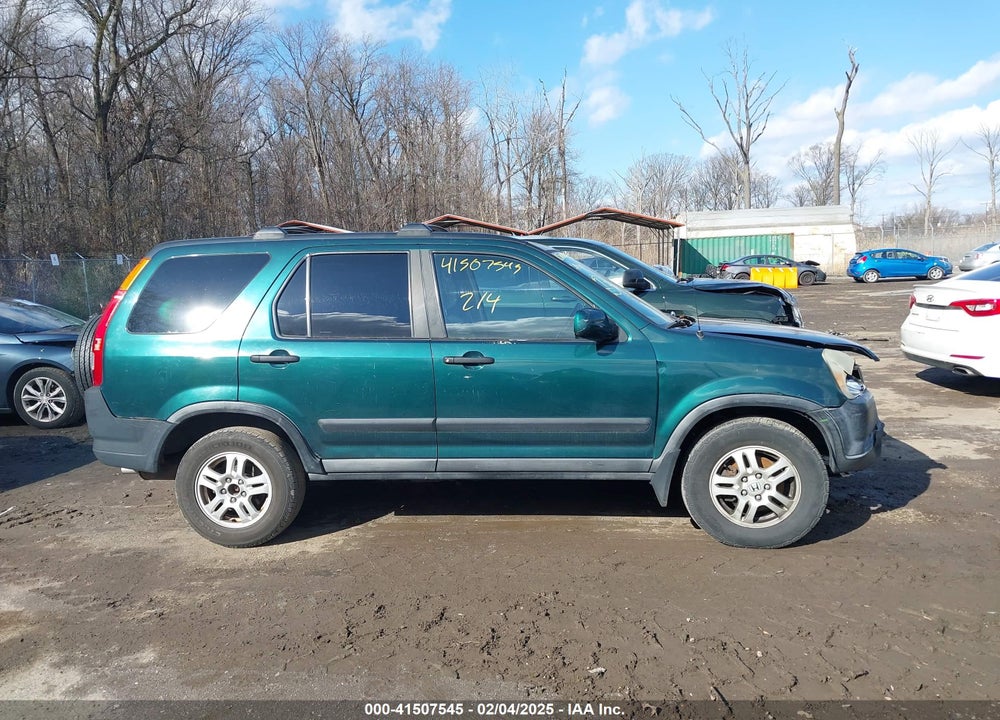 2002 HONDA CR-V EX VIN: SHSRD78882U003546