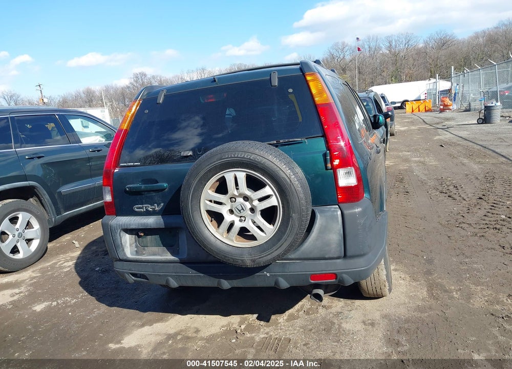 2002 HONDA CR-V EX VIN: SHSRD78882U003546