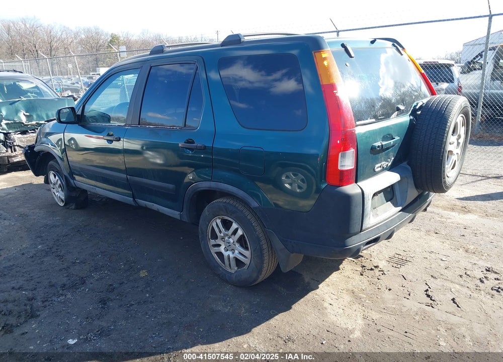 2002 HONDA CR-V EX VIN: SHSRD78882U003546