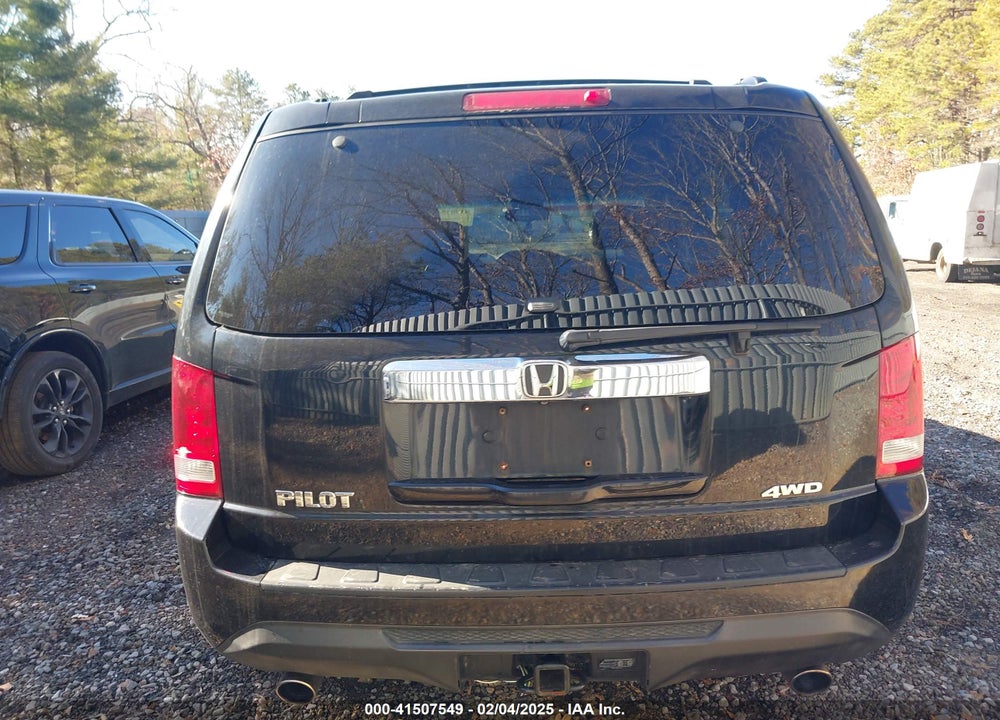 2012 HONDA PILOT EX-L VIN: 5FNYF4H70CB047738