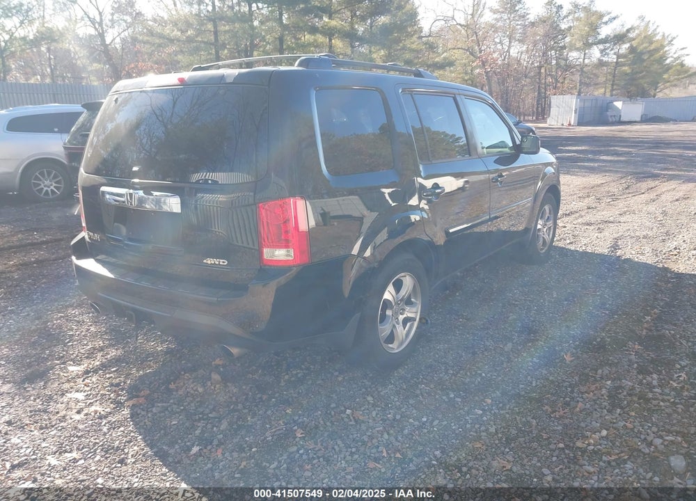 2012 HONDA PILOT EX-L VIN: 5FNYF4H70CB047738