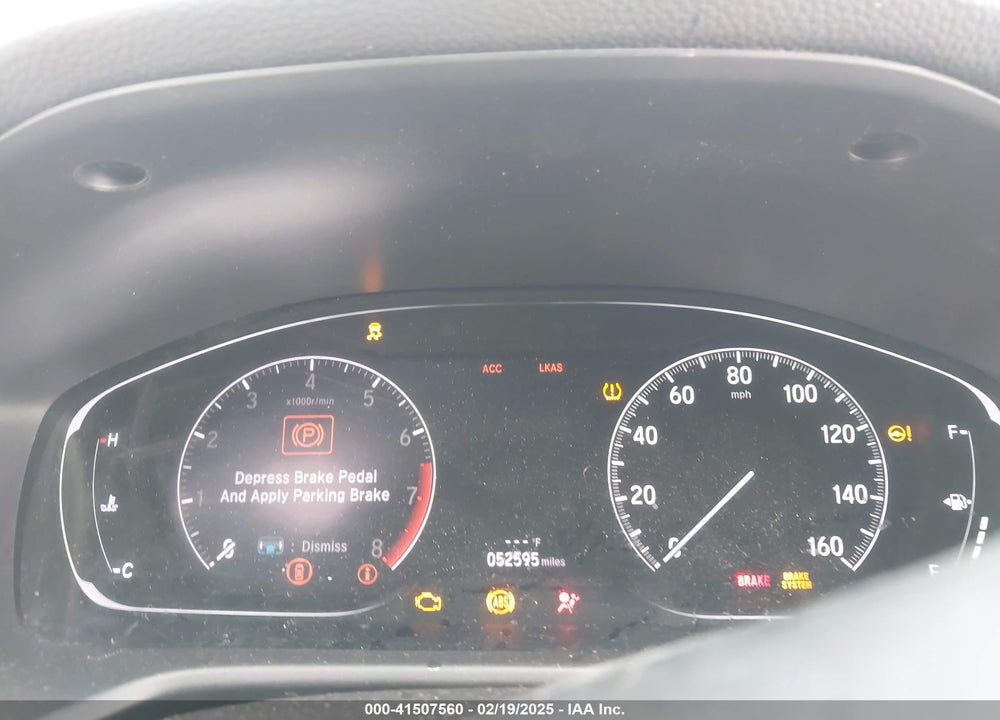 2020 HONDA ACCORD VIN: 1HGCV1F37LA138995