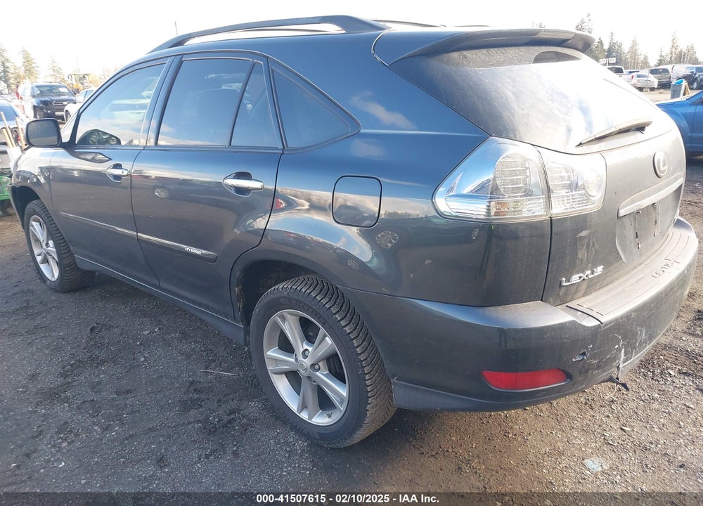 2008 LEXUS RX 400H VIN: JTJGW31UX82850196