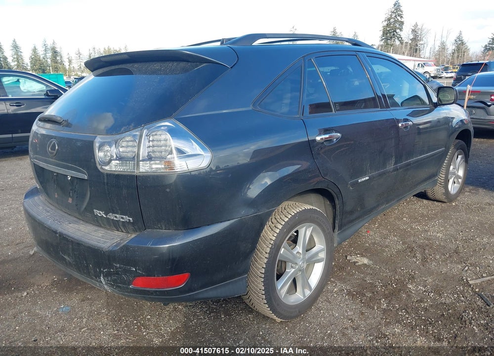 2008 LEXUS RX 400H VIN: JTJGW31UX82850196