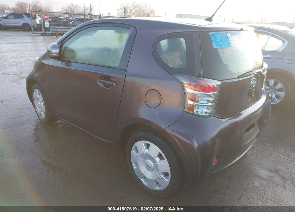 2013 TOYOTA SCION IQ VIN: JTNJJXB07DJ022337
