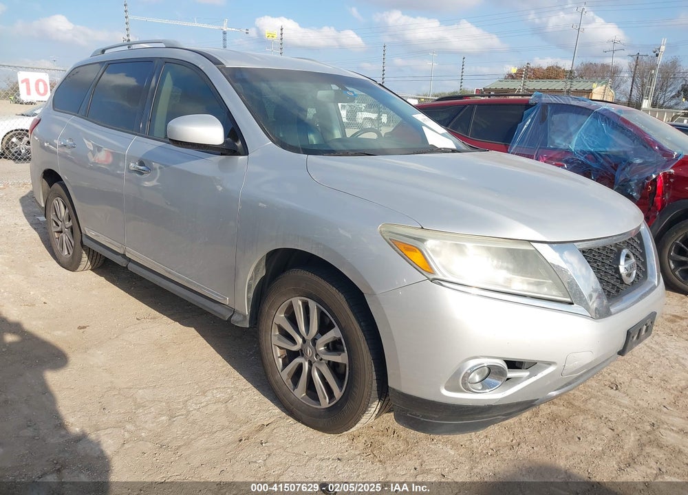 2013 NISSAN PATHFINDER SL VIN: 5N1AR2MN4DC634889