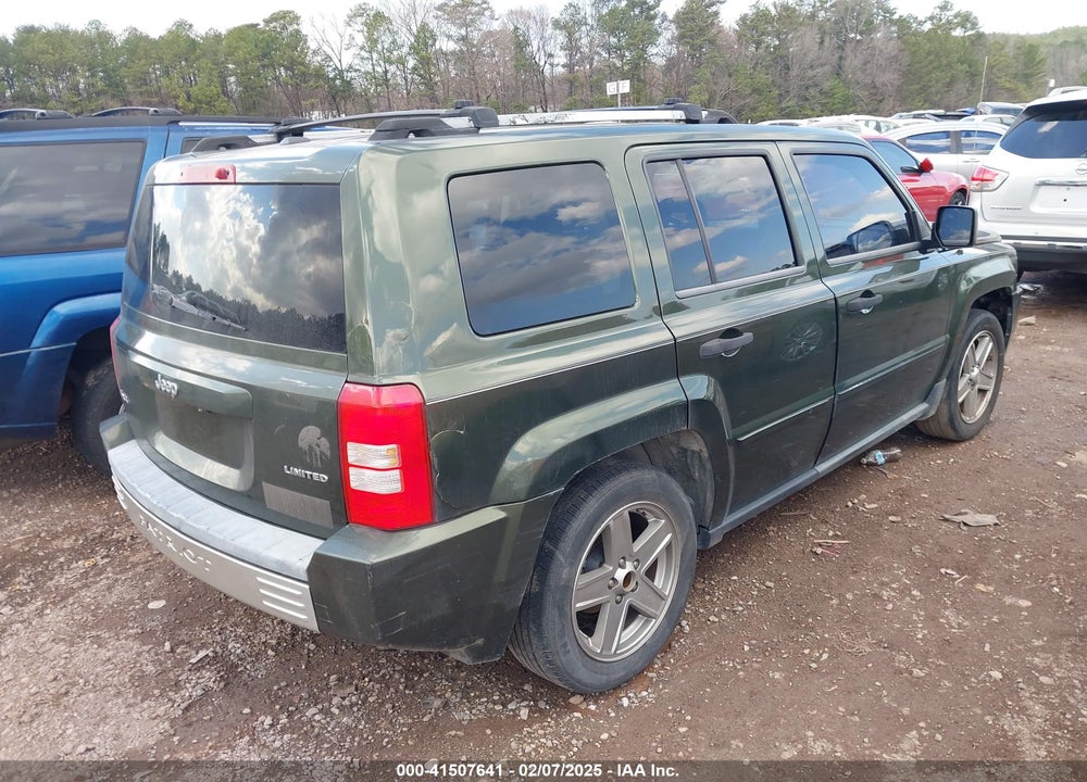 2007 JEEP PATRIOT LIMITED VIN: 1J8FF48W47D377967