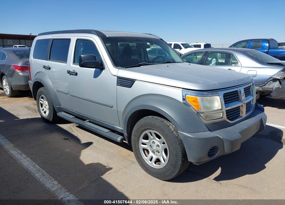 2007 DODGE NITRO SXT VIN: 1D8GU28KX7W595002