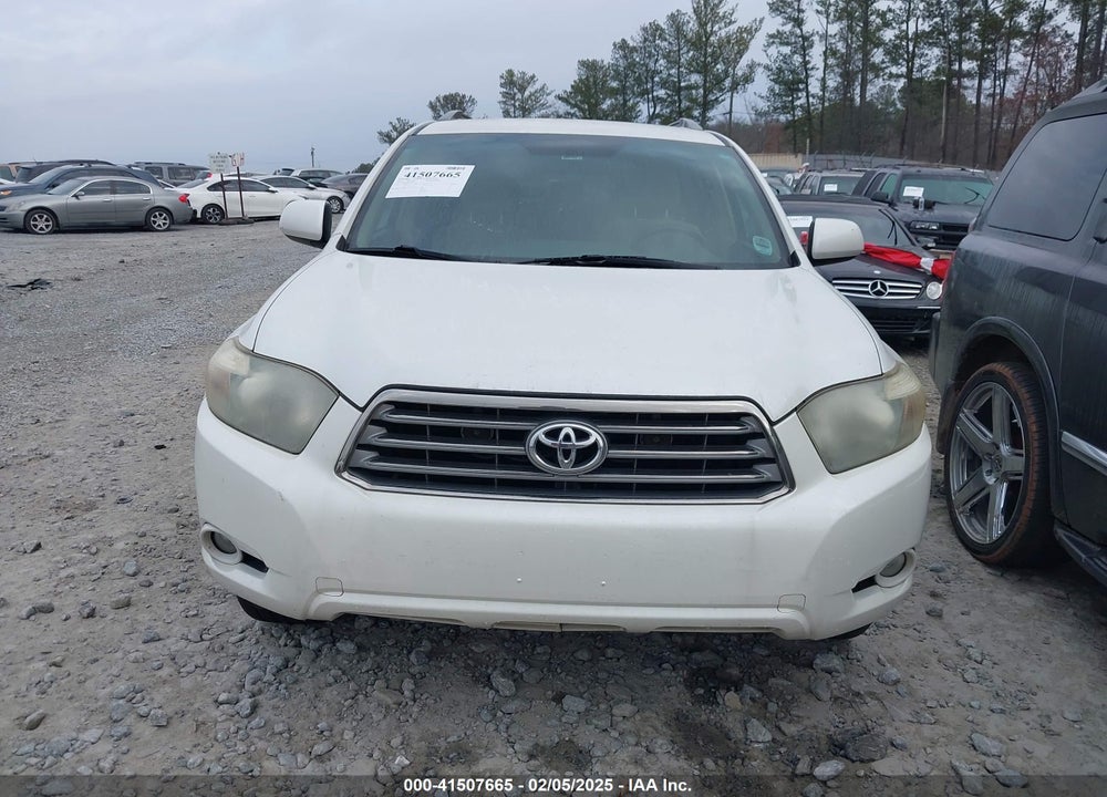 2009 TOYOTA HIGHLANDER SPORT VIN: JTEDS43A892087389