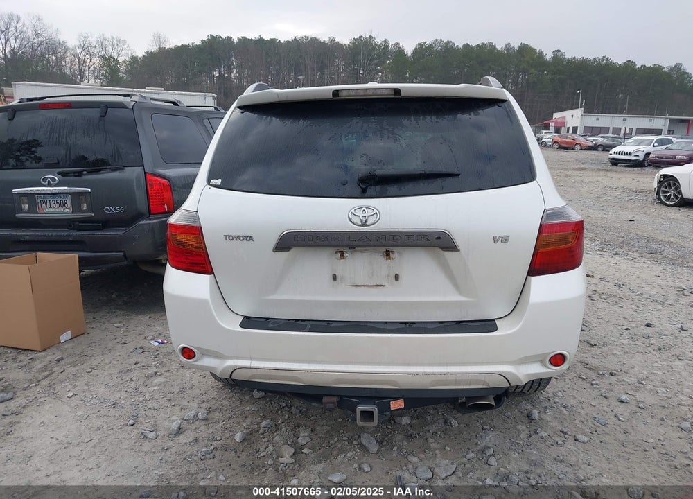 2009 TOYOTA HIGHLANDER SPORT VIN: JTEDS43A892087389