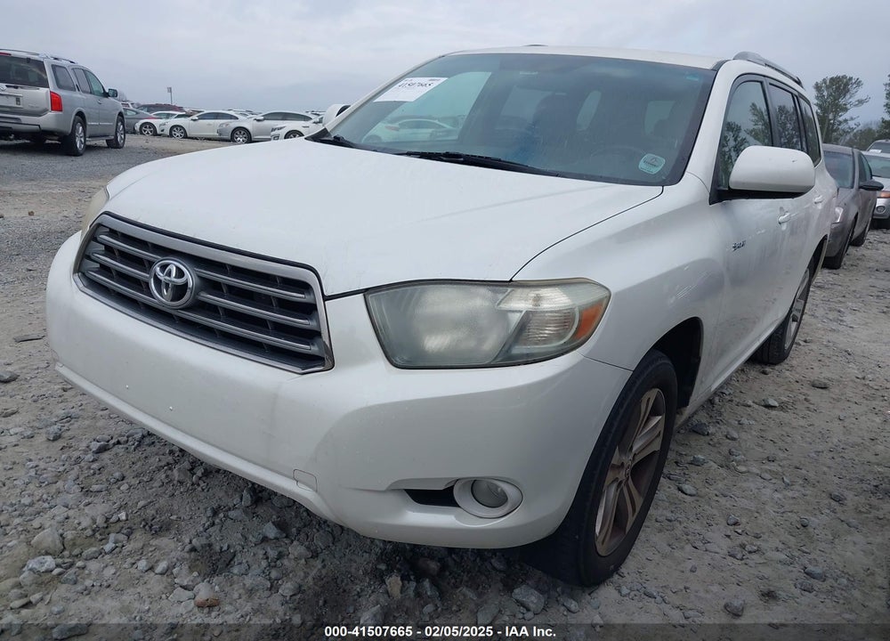 2009 TOYOTA HIGHLANDER SPORT VIN: JTEDS43A892087389