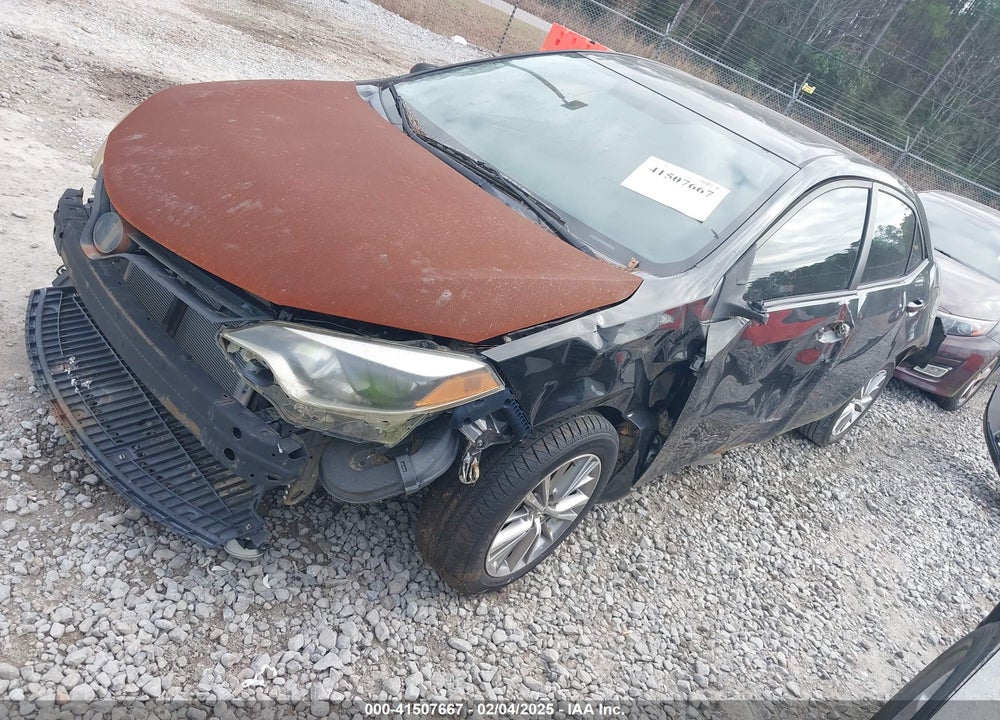 2015 TOYOTA COROLLA VIN: 2T1BURHE7FC432245