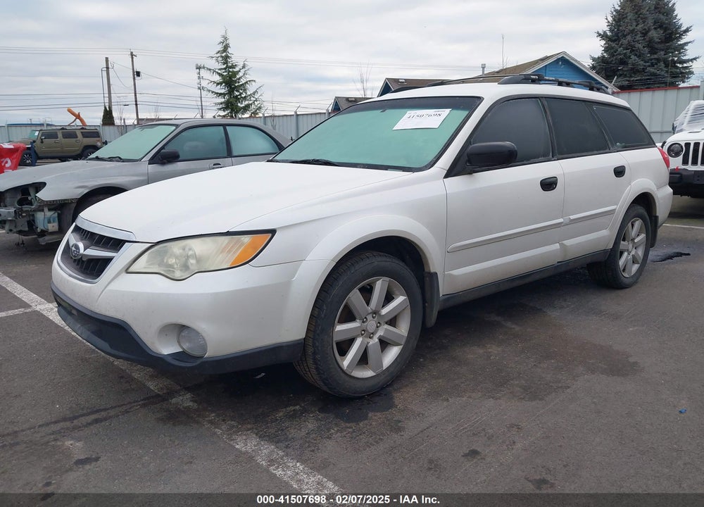 2008 SUBARU OUTBACK 2.5I/2.5I L.L. BEAN EDITION VIN: 4S4BP61C687346892