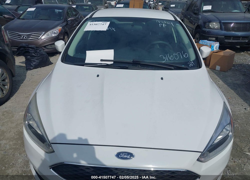 2018 FORD FOCUS VIN: 1FADP3K27JL316076