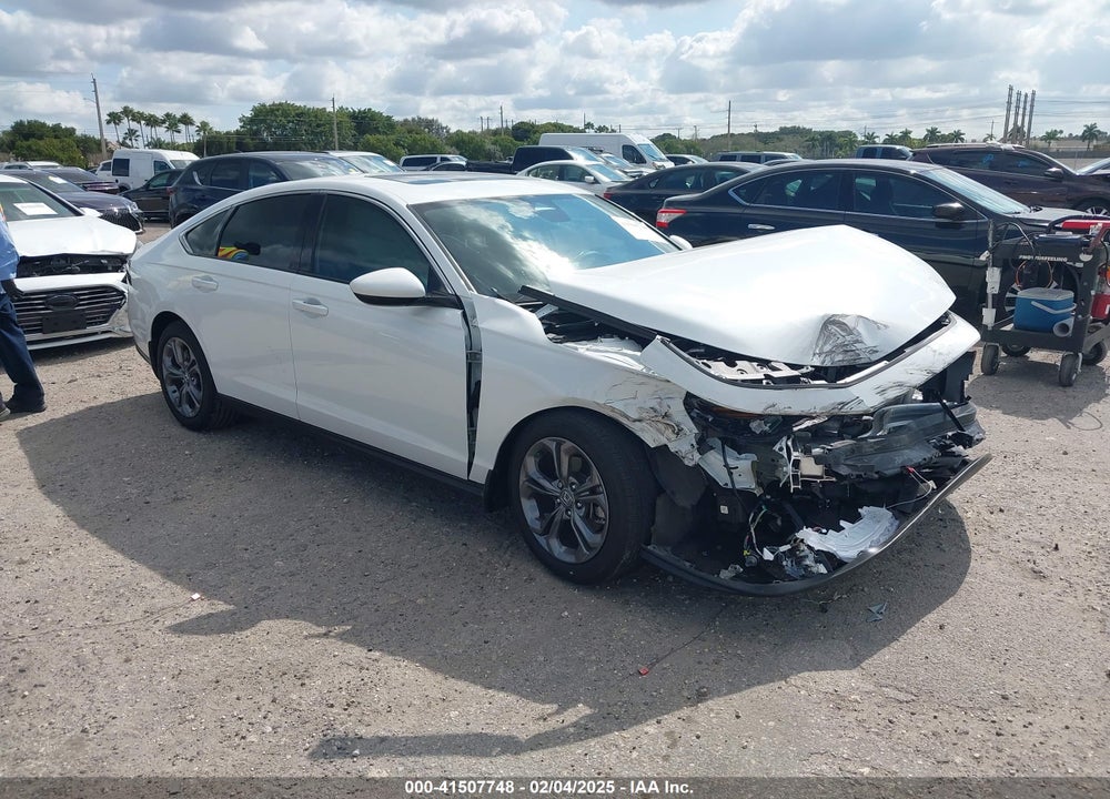 2024 HONDA ACCORD EX VIN: 1HGCY1F37RA086803