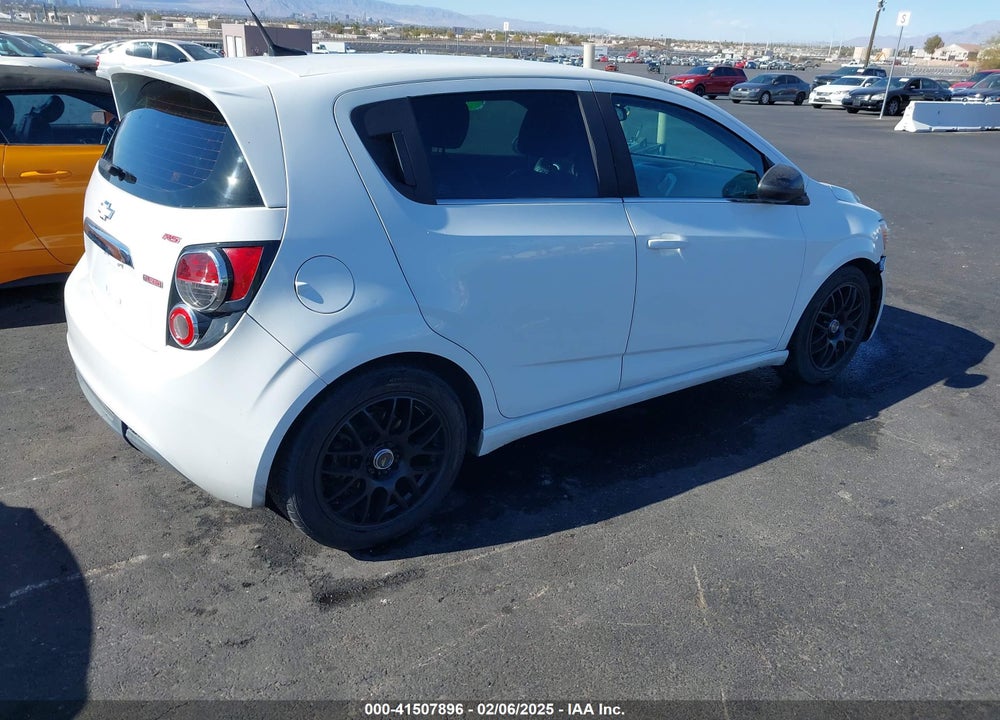 2013 CHEVROLET SONIC VIN: 1G1JG6SB3D4225084