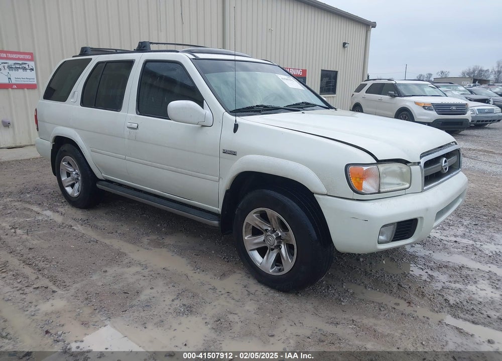 2004 NISSAN PATHFINDER LE PLATINUM VIN: JN8DR09Y64W905656