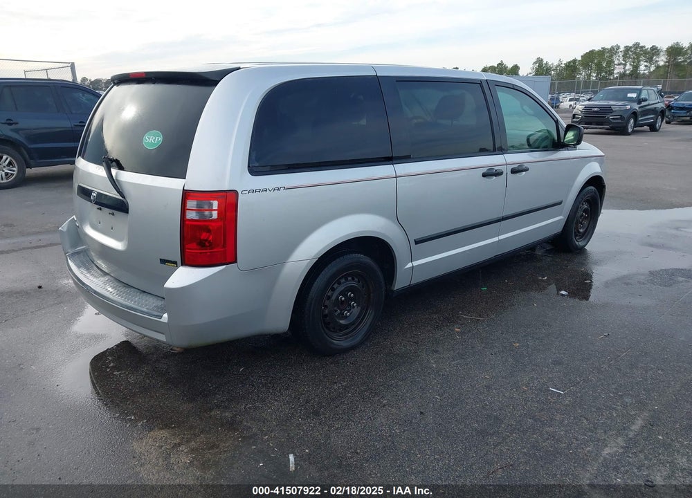 2008 DODGE GRAND CARAVAN SE VIN: 1D8HN44H58B171419