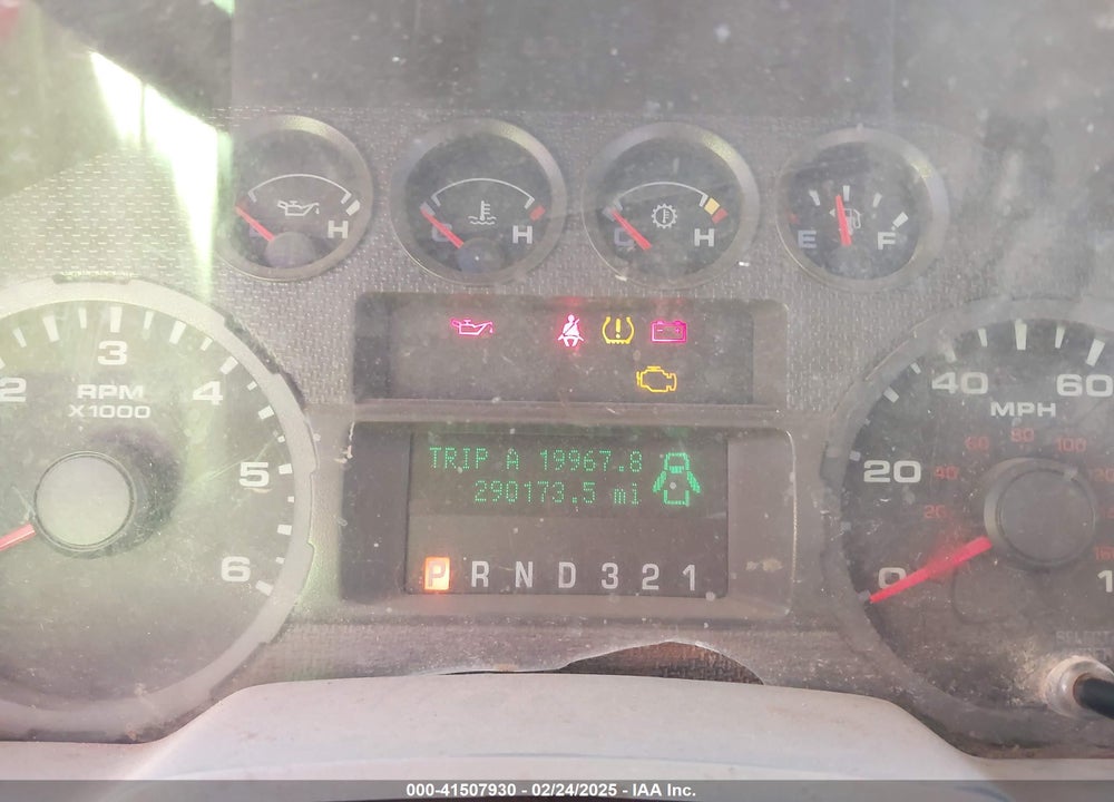 2010 FORD F-250 CABELA'S/KING RANCH/LARIAT/XL/XLT VIN: 1FTSW2B57AEB10561