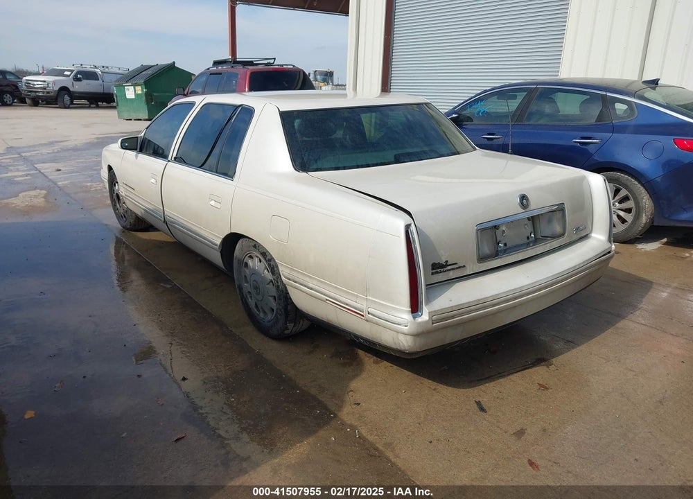 1999 CADILLAC DEVILLE CONCOURS VIN: 1G6KF5499XU800198