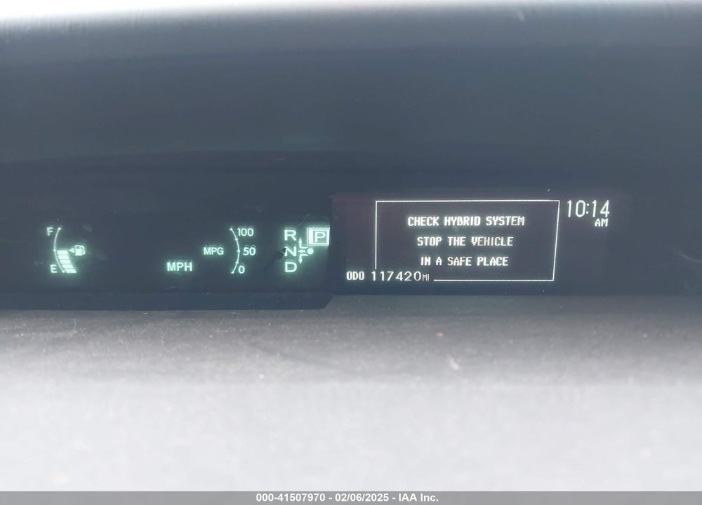 2014 TOYOTA PRIUS VIN: JTDKN3DU1E1741834