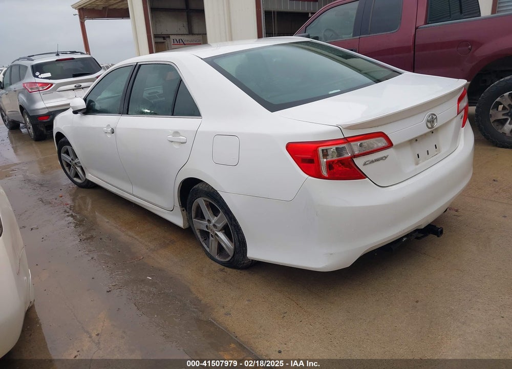 2012 TOYOTA CAMRY SE VIN: 4T1BF1FK1CU544747