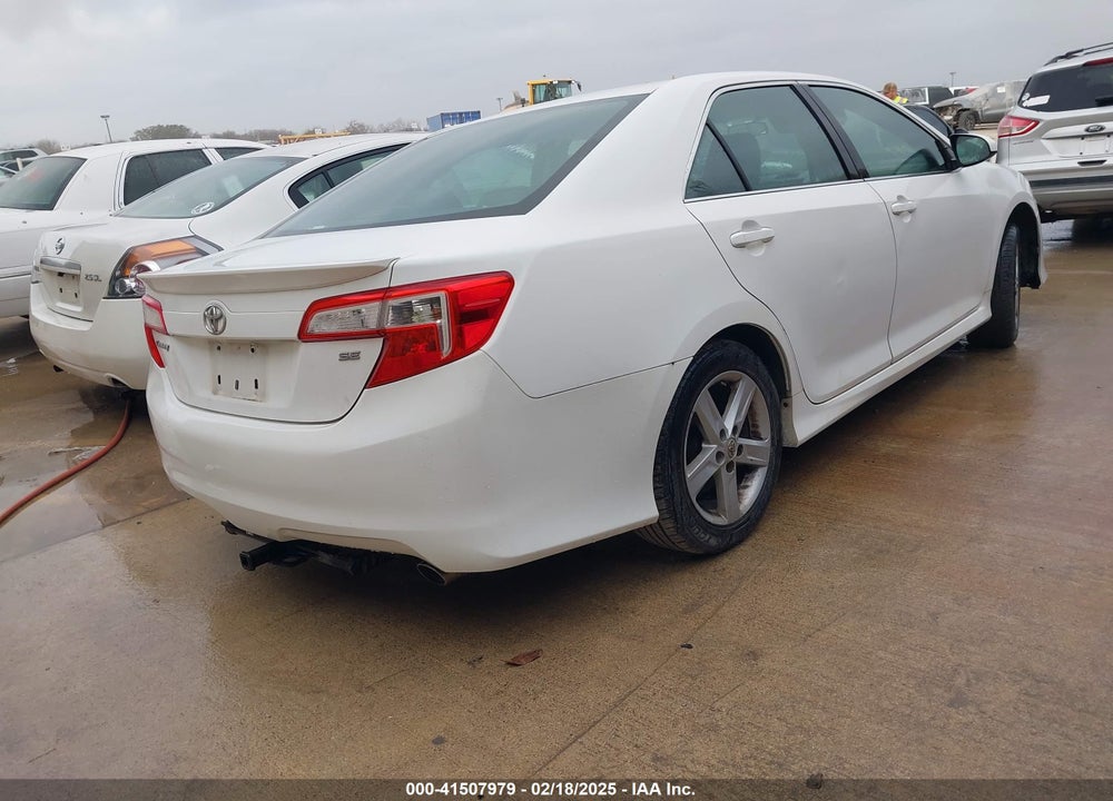 2012 TOYOTA CAMRY SE VIN: 4T1BF1FK1CU544747