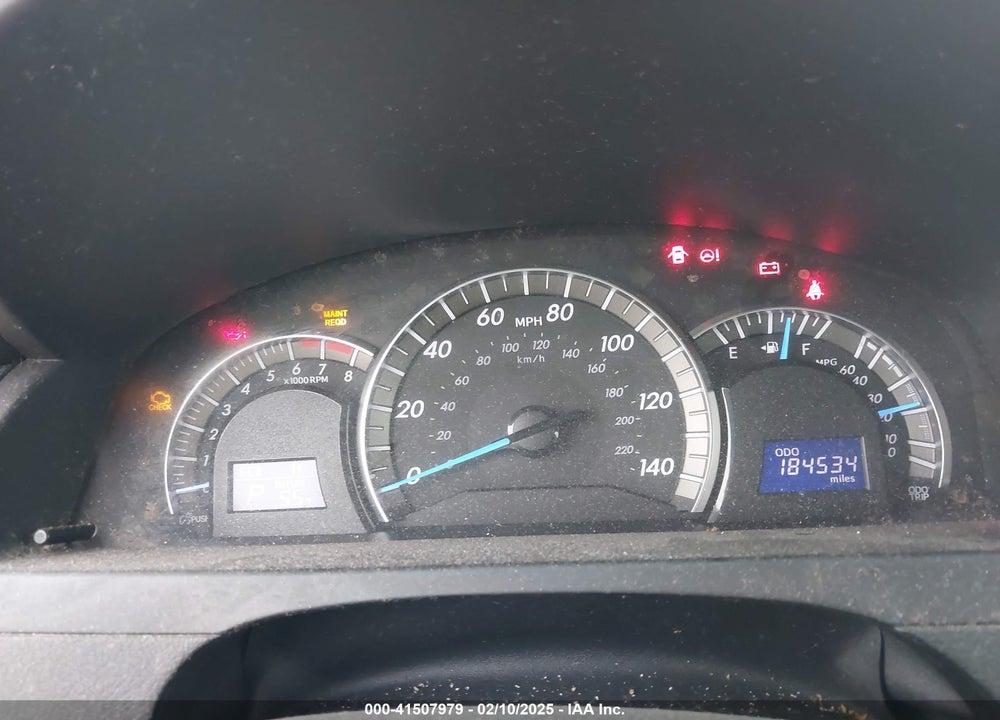 2012 TOYOTA CAMRY SE VIN: 4T1BF1FK1CU544747