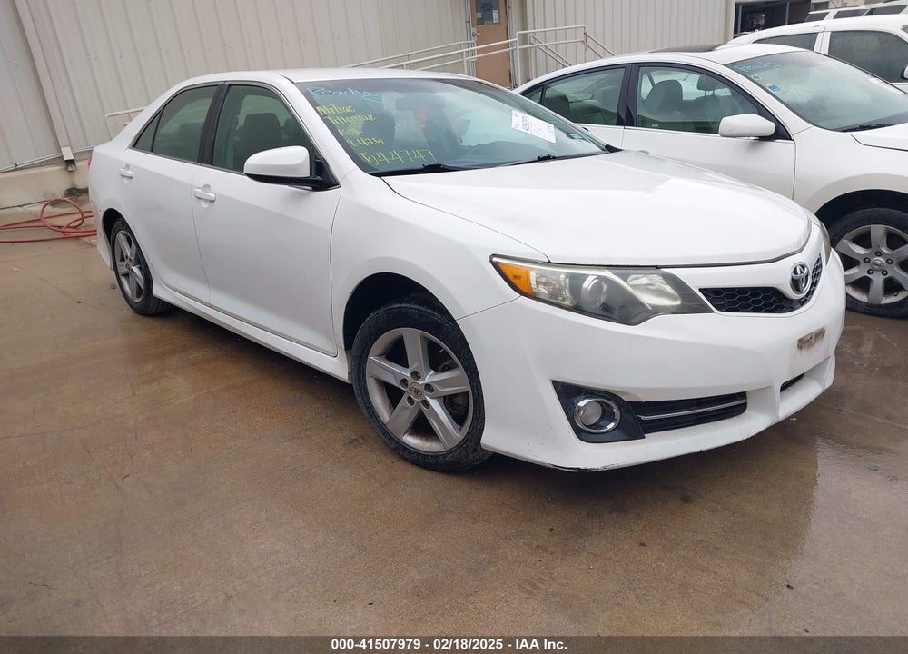 2012 TOYOTA CAMRY SE VIN: 4T1BF1FK1CU544747