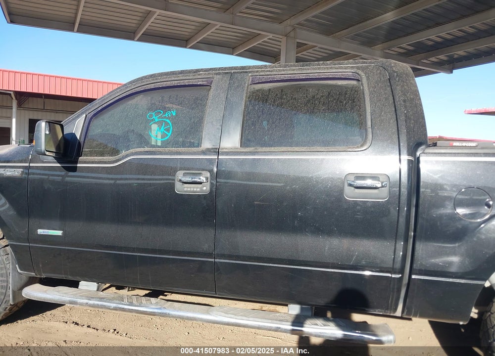 2012 FORD F-150 XLT VIN: 1FTFW1ET1CFB51500