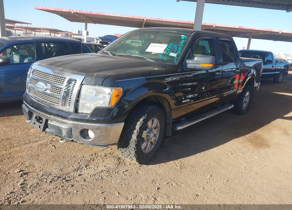 2012 FORD F-150 XLT VIN: 1FTFW1ET1CFB51500